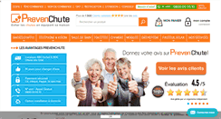 Desktop Screenshot of prevenchute.com